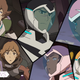 Team Voltron (as well as Pidge’s father and brother in the bottom left) face some big new trials in Legendary Defender’s fifth season.
